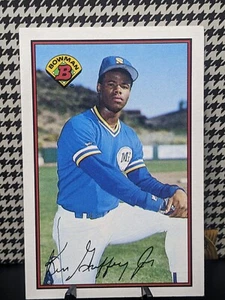 Ken Griffey Jr Rookie Mariners 1989 Bowman RC⚾📈⚾📈⚾📈⚾📈⚾📈⚾📈⚾📈⚾📈⚾📈⚾📈⚾📈⚾ - Picture 1 of 2