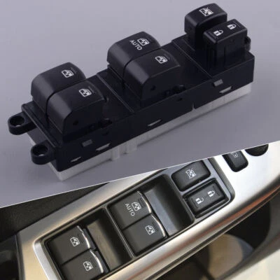 Interruptor de control de ventana eléctrica maestro del lado del conductor apto para Subaru Outback 2013-2015 Foto 1 de 4