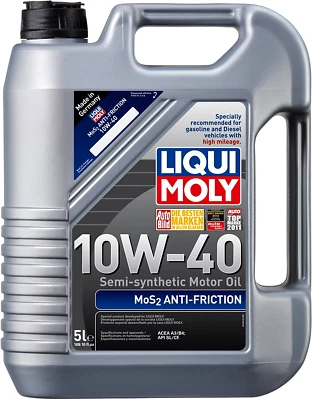 15LITER 10w40 MoS2 Gas Diesel Engine Motor Oil For BMW INFINITI NISSAN SUZUKI VW - Image 1 of 4