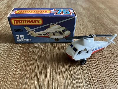 Matchbox Superfast 75: Helicopter, Rescue, - Image 1 of 2