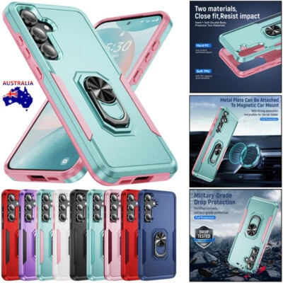 For Samsung S25 FE S24 S23 S22 S21+ Ultra Case Heavy Duty Shockproof Stand Cover - image 1 of 4