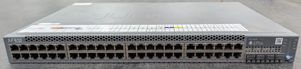 Juniper Networks EX2300-48P 48-Port Gigabit PoE Managed Ethernet Switch - Image 1 of 2