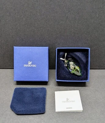 Swarovski Christmas GREEN CRYSTAL PERIDOT Ornament Crystal 1144686 New NIB - Image 1 of 3