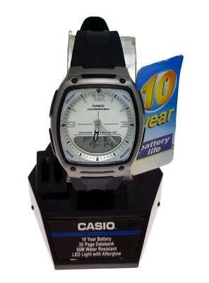 New Casio AW81 7A Men's Ana-Digi Watch World Time 10 Year Battery 30 Data bank  - Image 1 of 4