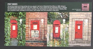 GB 2009 MNH Post Boxes Mint Stamp Mini Sheet MS2954 Royal Mail Stamps - Picture 1 of 2