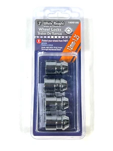 White Knight Wheel Locks Hex Key Locking Lug Nuts 140610S 12mm-1.25 - Picture 1 of 1