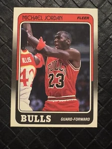 Fleer Michael Jordan 1988 #17 limpio - Imagen 1 de 2