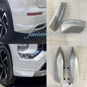 F+R BUMPER SIDE CORNER EFFECTS SPOILER WHITE FOR MITSUBISHI OUTLANDER 2022-2025 - Bild 1 von 12