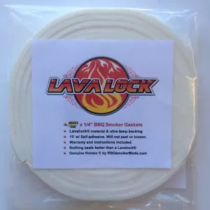 1/4" thick Nomex high temp gasket, self stick seal bbq pit smoker grill barbecue - Picture 1 of 10