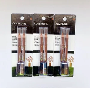 (3) CoverGirl Easy Breezy Brow Fill + Define Pencil, Choose Shade  - Picture 1 of 1
