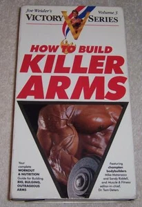 How to Build Killer Arms Volume 3 VHS Joe Weider Mike Matarazzo bodybuilding - Bild 1 von 2