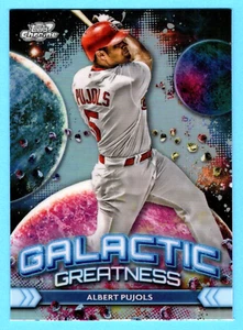 Albert Pujols 2024 Topps Chrome Cosmic Galactic Greatness SP St. Louis Cardinals - Bild 1 von 2