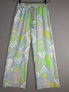 Dudley Stephens Pants Women’s S Pastel Island Ikat elastic waist drawstring 4171 - Picture 1 of 14