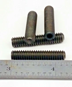 SET VITI 1/4-20 X 1-1/4" PUNTA A TAZZA ACCIAIO LEGATO OSSIDO NERO - 10 pz - Foto 1 di 1