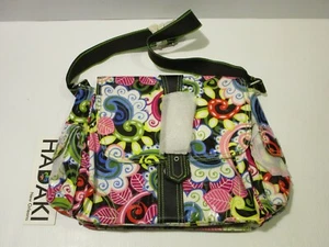NEW Hadaki Multi-Tasker Bag, Multicolor Flowers and Scrolls - Picture 1 of 6