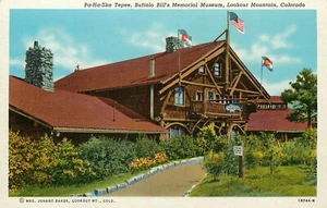 Colorado Postkarte Pa-Ha-Ska Tipi Buffalo Bill's Museum Johnny Baker unbenutzt  - Bild 1 von 2