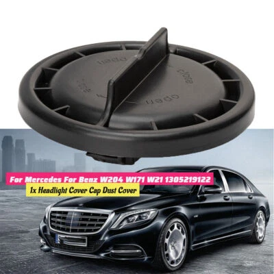 1x Tapa de faros cubierta antipolvo 3,54" para Mercedes para Benz W204 W171 W21 Foto 1 de 4