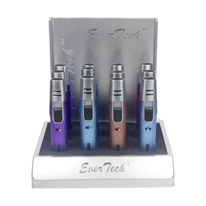 Double V Torch Jet Flame Refillable Butane Adjustable Cigar Lighter /1 piece - Picture 1 of 10