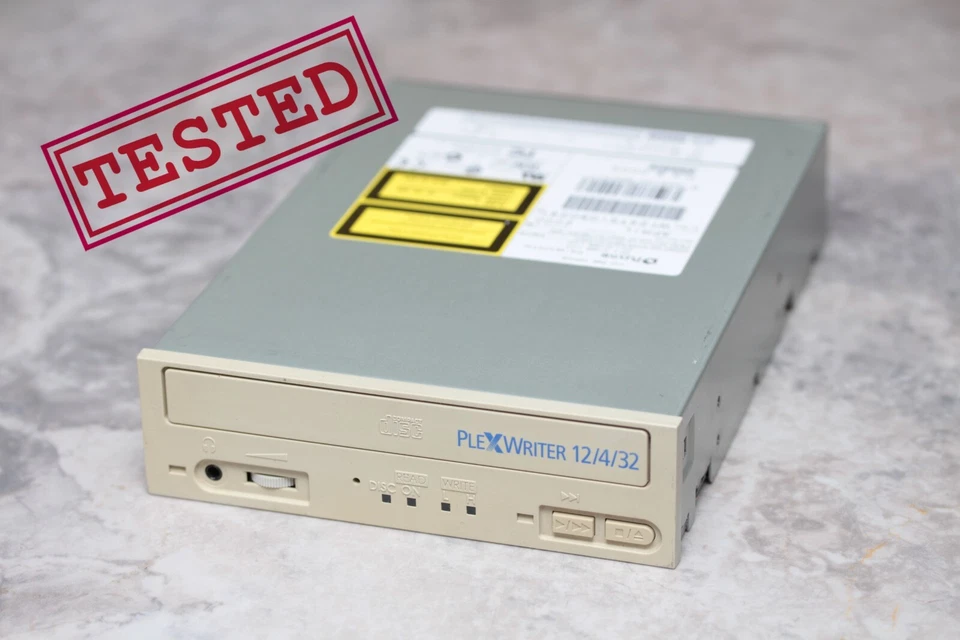 SCSI CD-RW Plextor PX-W124TSi internal optical drive Beige (PLEXWRITER 12/4/32) - Image 1 of 4