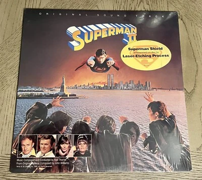Superman II - Original Soundtrack - LP - Warner Bros. HS-3505 - ETCHED - SEALED - Image 1 of 2