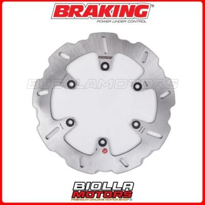 YA05FID DISCO FRENO POSTERIORE DX BRAKING YAMAHA FJ 1100 1984 - 1985 WAVE FISSO  Foto 1 de 4