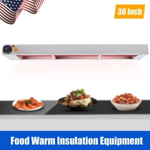36 Inch Food Heat Lamp Overhead Food Warmer Food Electric Infrared Strip Heater - Picture 1 of 13