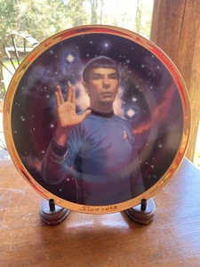 Hamilton Collection 25th Anniversary Star Trek Collector Plate Spock COA #3199a - Bild 1 von 6