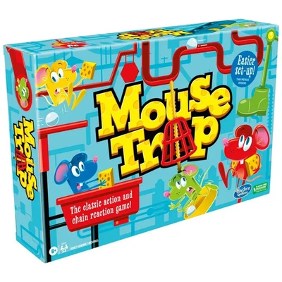 Hasbro Gaming Mouse Trap Board Game for Kids Ages 6 and Up, Classic Kids Game - Image 1 of 4