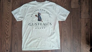 Ratatouille “La Ratatouille” Light Brown Pixar/ Disney Shirt XL Cream - Picture 1 of 8
