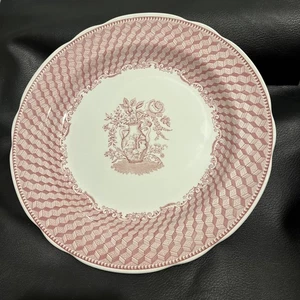 Spode Portland Vase Dinner Plate Red Archive Victorian Collection Series 10.5" - Picture 1 of 12