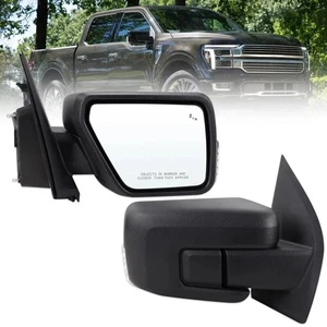 Right Passenger Side Door Mirror Compatible With 2021-2025 Ford F150 With Man... - Picture 1 of 6