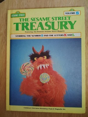 1983 Book Sesame Street Treasury Volume 8 - Image 1 of 4