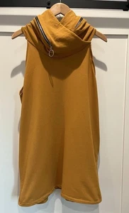 🇮🇹 New Collection Women’s Sleeveless Cowl Neck, Tunic / Top - Made in Italy - Picture 1 of 9