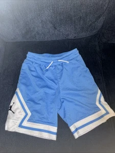 Air Jordan Basketball Shorts Boys Youth Size M 10-12 YRS Active Gym Dri-Fit Blue - Picture 1 of 4