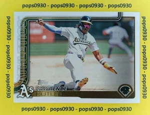 Lawrence Butler, Oakland Athletics, 2025, Topps Series I, #106 - Bild 1 von 2