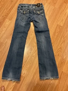 MISS ME BOOT CUT MÄDCHEN Jeans Gr.12 (26" Taille&28" lang - Bild 1 von 18