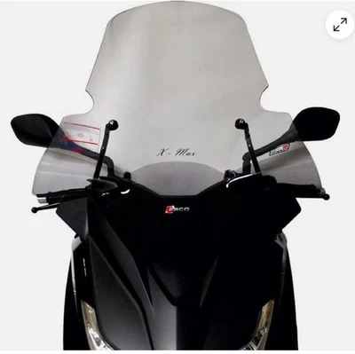 PARABREZZA YAMAHA X-MAX 125/250 2014 (3° serie) cod.23336 CREPA INCOLLATO - Immagine 1 di 4