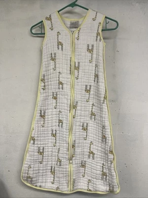 Aden + Anais Muslin Sleep Sack - Giraffes Size Large 22-28 Pounds - Image 1 of 4
