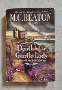 Death of a Gentle Lady Hamish Macbeth Mysteries - GOOD Hard Cover Dust W/Jacket - Picture 1 of 6