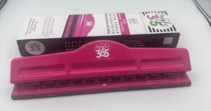 Happy Planner Big Paper Punch-11 HOLE Pink Pre-Owned - Picture 1 of 4