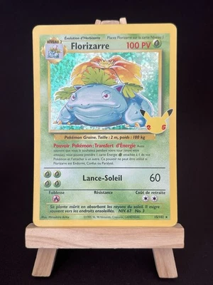 Carte Pokemon Florizarre 15/102 Holo 25 Ans EV7.5 Celebrations FR Neuf - Photo 1/4