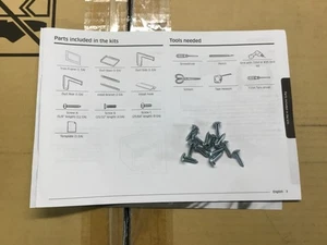 Kit de moldura para horno microondas Samsung MA-TK8020TS/AA - SOLO REPUESTO 12 TORNILLOS A - Imagen 1 de 5