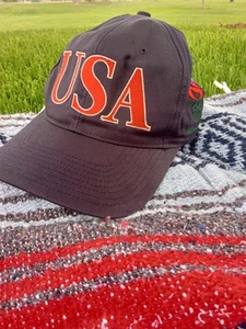 Vintage USA Hat Cap Snapback Atlanta Olympics 1996 Games Starter Dream Team 90s - Picture 1 of 11