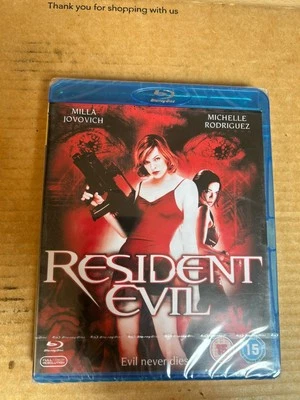 Resident Evil 1 (2002) Rare UK Reg Free Blu Ray NEW & SEALED Milla Jovovich - Image 1 of 3
