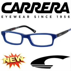 NEW CARRERA CA6202 CA 6202 01K5 BLACK & BLUE FRAME EYEWEAR EYEGLASSES 44-16-125 - Bild 1 von 2