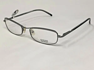 GUESS GU1145 SS Eyeglasses Frame 53-18-135 Silver Matte/Black Crystal LJ61 - Picture 1 of 9