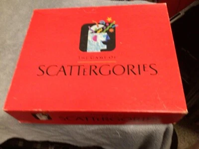 Vintage 1988 The Game Of Scattergories Game Milton Bradley FOR PARTS - Image 1 of 4