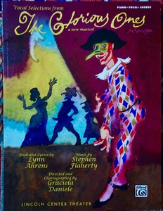 Vocal Selections from "The Glorious Ones" - Piano•Vocal•Chords Music Song Book - Imagen 1 de 2