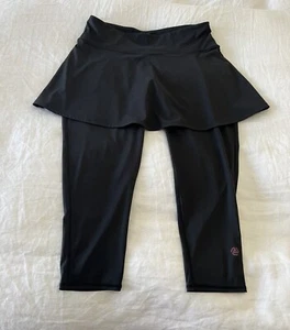 Any Age Activewear | Women's SZ 2X | Black Skirted Leggings | Modest EUC - Picture 1 of 8