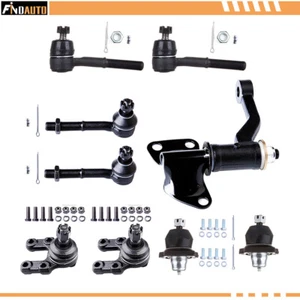 For 1987-1992 Nissan Pathfinder 9PCS Front Ball Joints Tie Rod Idler Arm Set - Picture 1 of 1